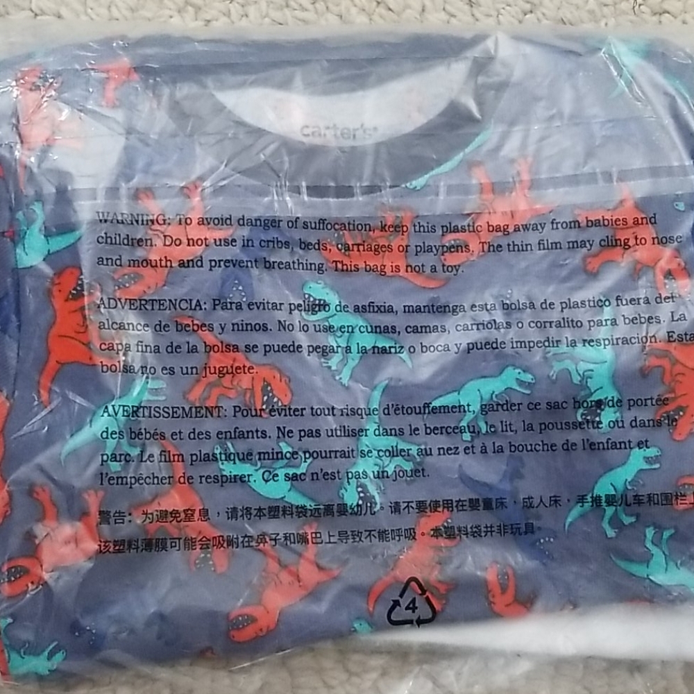 2t Dinosaur pajamas